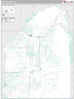 Costilla County, CO Wall Map Zip Code