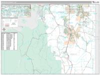 Douglas County, CO Wall Map Zip Code