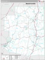 Windham County, CT Wall Map Zip Code