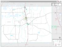 Hardee County, FL Wall Map Zip Code