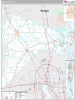 Nassau County, FL Wall Map Zip Code