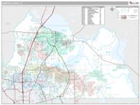 Seminole County, FL Wall Map Zip Code