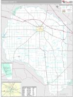 Suwannee County, FL Wall Map Zip Code