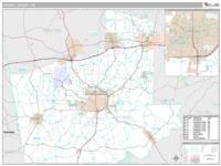 Carroll County, GA Wall Map