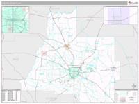 Coffee County, GA Wall Map Zip Code