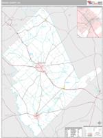 Dodge County, GA Wall Map Zip Code