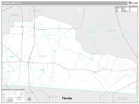 Echols County, GA Wall Map Zip Code