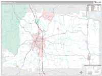 Gordon County, GA Wall Map Zip Code