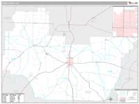 Irwin County, GA Wall Map