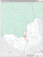 Lumpkin County, GA Wall Map Zip Code