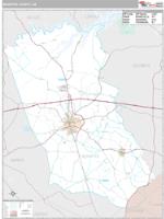 McDuffie County, GA Wall Map Zip Code