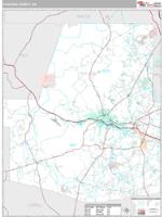 Paulding County, GA Wall Map Zip Code