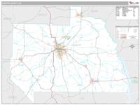 Sumter County, GA Wall Map Zip Code