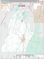 Walker County, GA Wall Map Zip Code