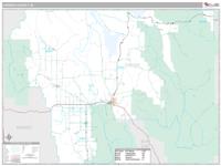 Caribou County, ID Wall Map Zip Code