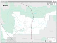 Clark County, ID Wall Map