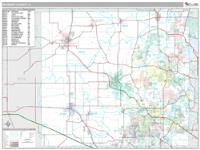 McHenry County, IL Wall Map