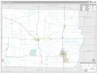 Perry County, IL Wall Map Zip Code