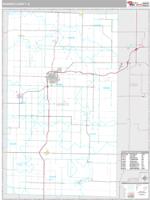 Warren County, IL Wall Map