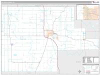 Fulton County, IN Wall Map Zip Code