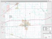 Hancock County, IN Wall Map