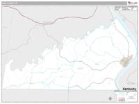 Ohio County, IN Wall Map