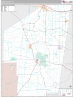 Ripley County, IN Wall Map Zip Code