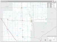 White County, IN Wall Map Zip Code