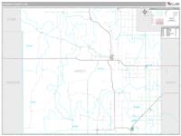 Barber County, KS Wall Map