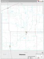 Clark County, KS Wall Map Zip Code