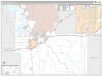 Geary County, KS Wall Map Zip Code