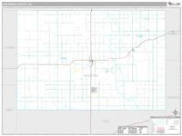 Hodgeman County, KS Wall Map