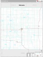 Smith County, KS Wall Map Zip Code