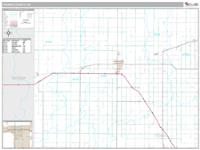 Thomas County, KS Wall Map Zip Code