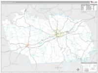 Grayson County, KY Wall Map Zip Code