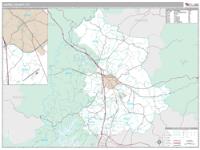 Laurel County, KY Wall Map Zip Code