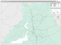 McCreary County, KY Wall Map Zip Code