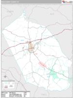 Montgomery County, KY Wall Map Zip Code