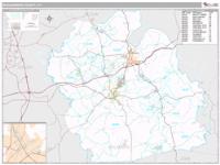 Muhlenberg County, KY Wall Map Zip Code