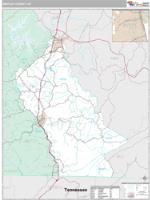 Whitley County, KY Wall Map