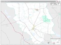 Red River County, LA Wall Map Zip Code