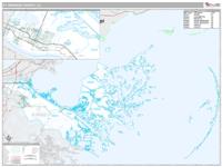 St. Bernard County, LA Wall Map