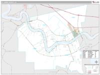 St. James County, LA Wall Map