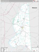 Caroline County, MD Wall Map Zip Code