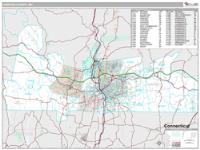 Hampden County, MA Wall Map