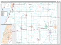 Van Buren County, MI Wall Map