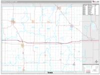 Faribault County, MN Wall Map