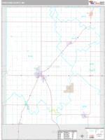 Pipestone County, MN Wall Map