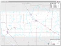 Swift County, MN Wall Map Zip Code