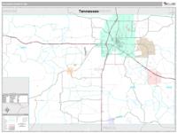 Alcorn County, MS Wall Map